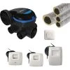 Kit VMC Simple Flux Hygroreglable + Bouton Poussoir + Gaines - EasyHOME HYGRO PREMIUM MW Piles ALDES - 11033034KIT -ALDES Soldes 12440766 1
