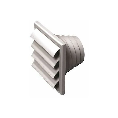 ALDES Grille Extérieure VPA 186x186 Mm Blanc 3 ALDES Grille Extérieure VPA 186x186 Mm Blanc