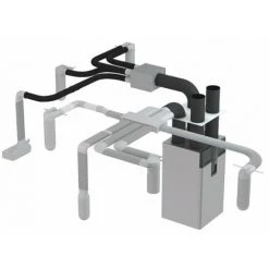 ALDES Manchette 2 Piquages Optiflex En PEHD à 90° Femelle - 2 Piquages Ovales - Ø 125mm 7 ALDES Manchette 2 Piquages Optiflex En PEHD à 90° Femelle - 2 Piquages Ovales - Ø 125mm -ALDES Soldes 4508967 3