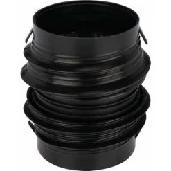 Manchon De Raccordement Acier Zingué - Ø 80 Mm - Aldes