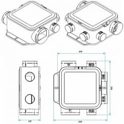 Groupe Vmc Simple Flux Autoréglable - Easyhome Compact Auto Aldes - 11026034 -ALDES Soldes 5717744 3