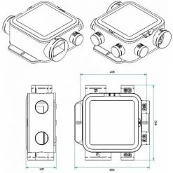 ALDES Groupe Vmc Easyhome Hygro Compact Premium Mw -ALDES Soldes 5717756 3