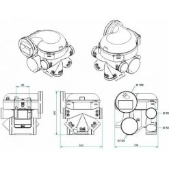 ALDES Groupe Vmc Easyhome Hygro Premium Hp -ALDES Soldes 5717762 3