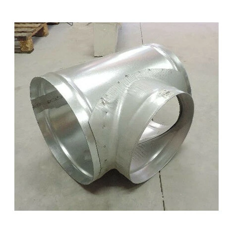 ALDES Piquage Equerre Circulaire Acier Galvanise - Diametre 315/400mm 3 ALDES Piquage Equerre Circulaire Acier Galvanise - Diametre 315/400mm