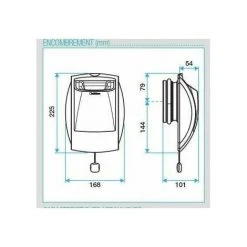Bouche BAP'SI 45/105m3 Double Débit à Tirette, Sans Fut Aldes -ALDES Soldes 7481206 3
