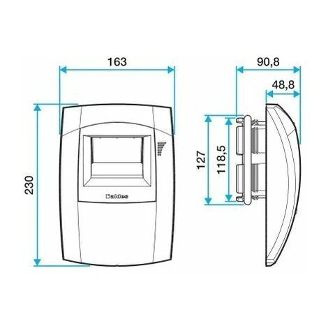 ALDES Kit Bouche Hygroréglable Bahia Curve - Cuisine - ø125mm - 15 à 55m³/h - Bouton Poussoir 5 ALDES Kit Bouche Hygroréglable Bahia Curve - Cuisine - ø125mm - 15 à 55m³/h - Bouton Poussoir – Image 3